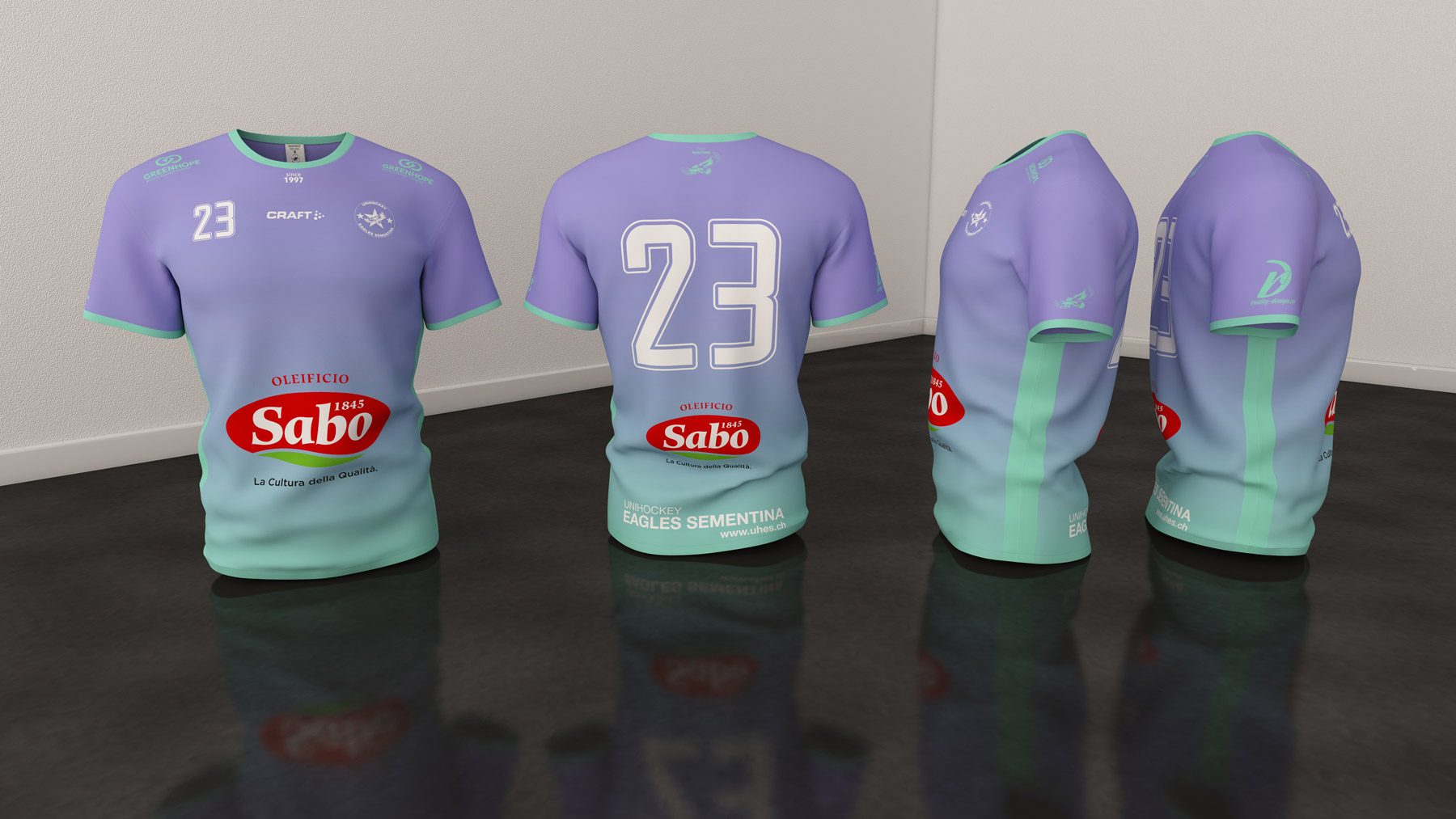 Render Maglia Juniorinnen B 2025/2026 Render Maglia Juniorinnen B 2025/2026
